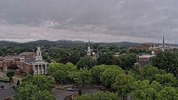Weather camera view of Kingsport City Hall.
