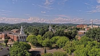 Weather camera view of Kingsport City Hall.