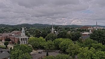 Weather camera view of Kingsport City Hall.