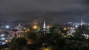Weather camera view of Kingsport City Hall.