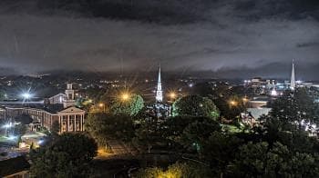 Weather camera view of Kingsport City Hall.