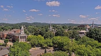 Weather camera view of Kingsport City Hall.