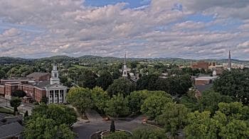 Weather camera view of Kingsport City Hall.