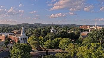 Weather camera view of Kingsport City Hall.