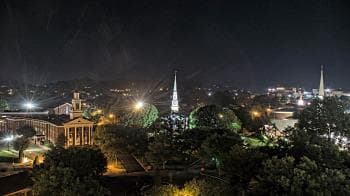 Weather camera view of Kingsport City Hall.