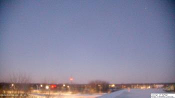 Weather camera view of College of DuPage.