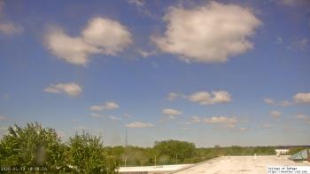 Weather camera view of College of DuPage.