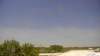 Weather camera view of College of DuPage.