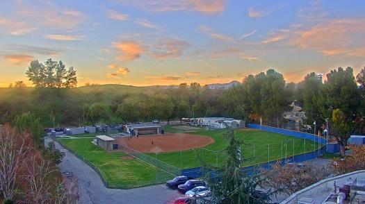 Weather camera view of College of the Canyons.