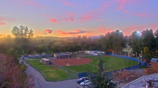 Weather camera view of College of the Canyons.