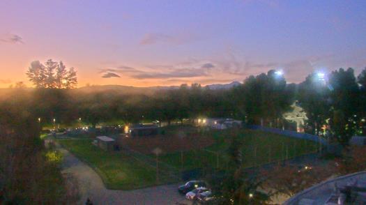 Weather camera view of College of the Canyons.