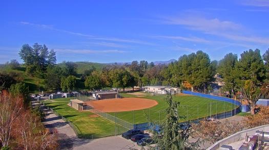 Weather camera view of College of the Canyons.