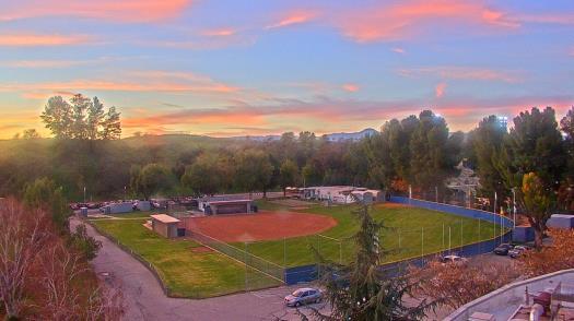 Weather camera view of College of the Canyons.