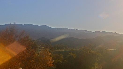 Weather camera view of College of the Canyons.
