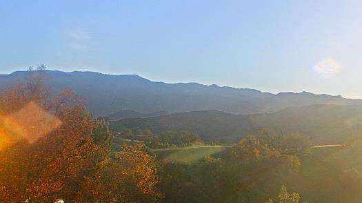 Weather camera view of College of the Canyons.