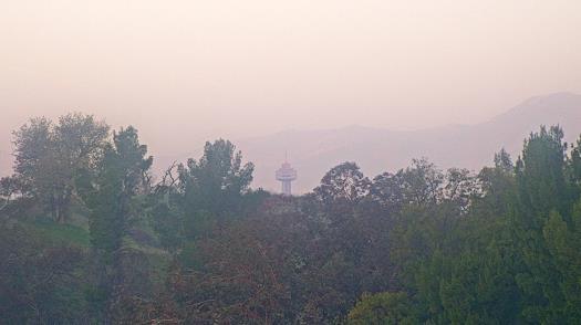 Weather camera view of College of the Canyons.