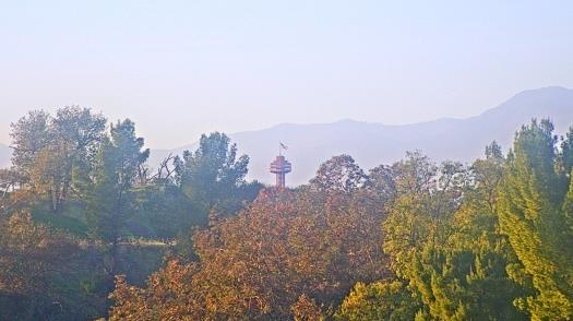 Weather camera view of College of the Canyons.