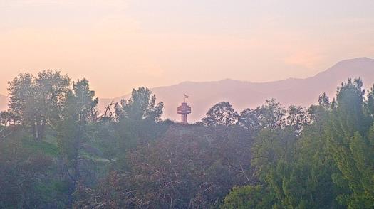 Weather camera view of College of the Canyons.