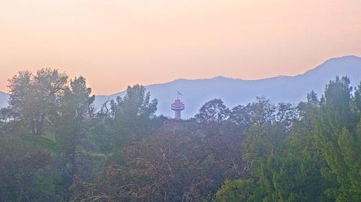 Weather camera view of College of the Canyons.