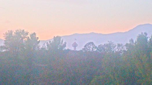 Weather camera view of College of the Canyons.