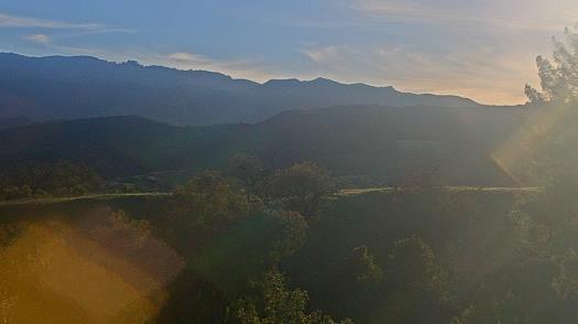 Weather camera view of College of the Canyons.