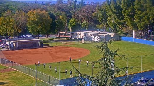 Weather camera view of College of the Canyons.