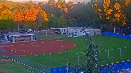 Weather camera view of College of the Canyons.