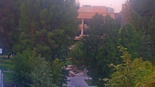 Weather camera view of College of the Canyons.