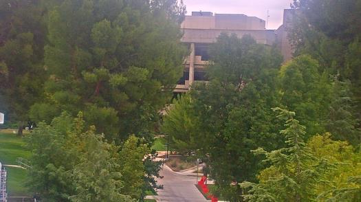 Weather camera view of College of the Canyons.