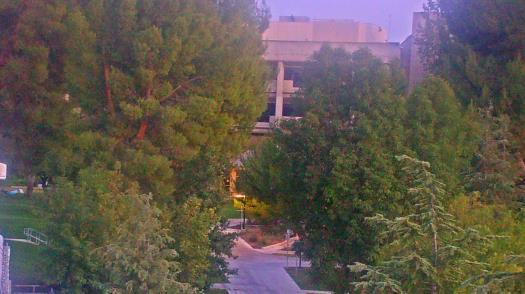 Weather camera view of College of the Canyons.