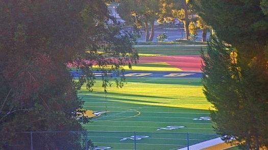 Weather camera view of College of the Canyons.