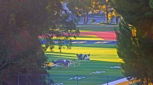 Weather camera view of College of the Canyons.