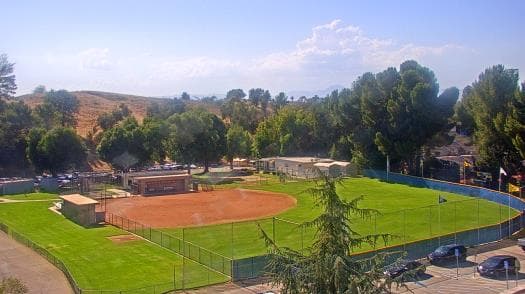 Weather camera view of College of the Canyons.