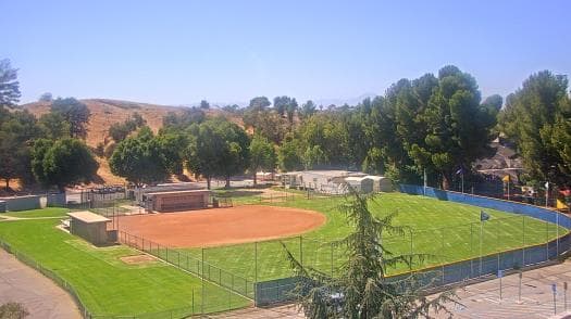 Weather camera view of College of the Canyons.