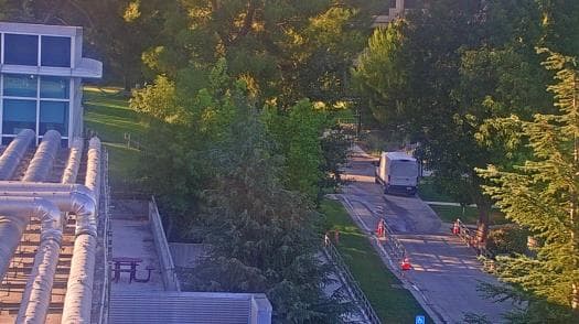 Weather camera view of College of the Canyons.