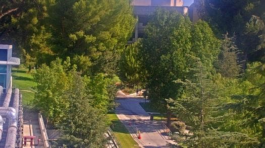 Weather camera view of College of the Canyons.
