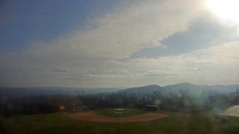 Weather camera view of Allegany HS.