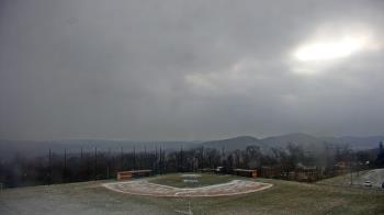 Weather camera view of Allegany HS.