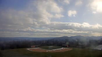 Weather camera view of Allegany HS.