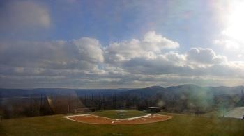 Weather camera view of Allegany HS.