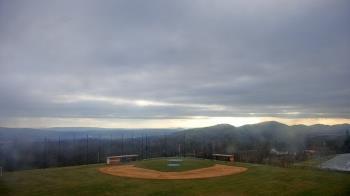 Weather camera view of Allegany HS.