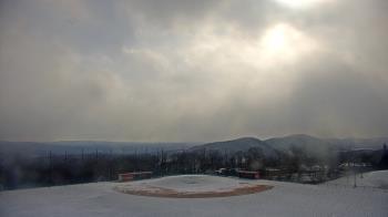 Weather camera view of Allegany HS.