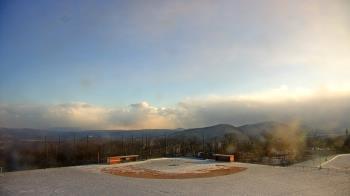 Weather camera view of Allegany HS.