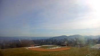 Weather camera view of Allegany HS.