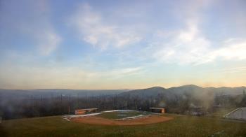 Weather camera view of Allegany HS.