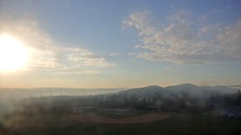 Weather camera view of Allegany HS.