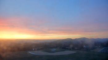 Weather camera view of Allegany HS.