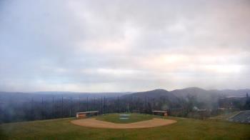 Weather camera view of Allegany HS.