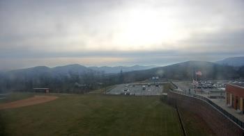 Weather camera view of Allegany HS.