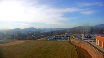 Weather camera view of Allegany HS.